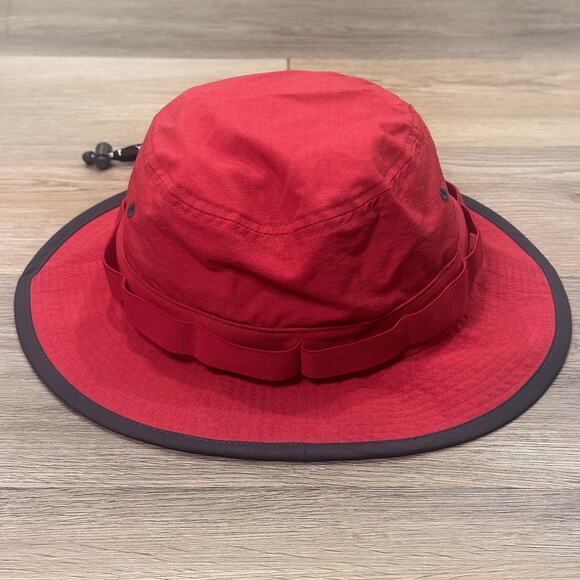 Jordan Jumpman Bucket Hat With Drawstring L/XL Red Black Streetwear EUC Rare - Picture 7 of 8